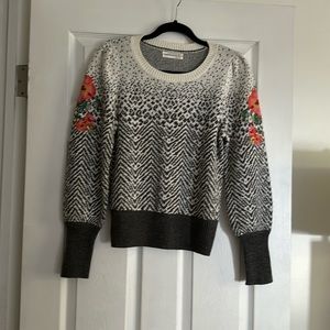 Anthropologie wool blend sweater